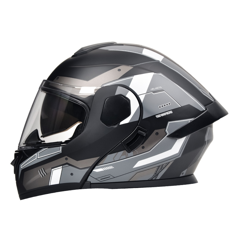 NB800 DOT Standard Flip Up Motorcycle Galeam Double Visors Motocross galea