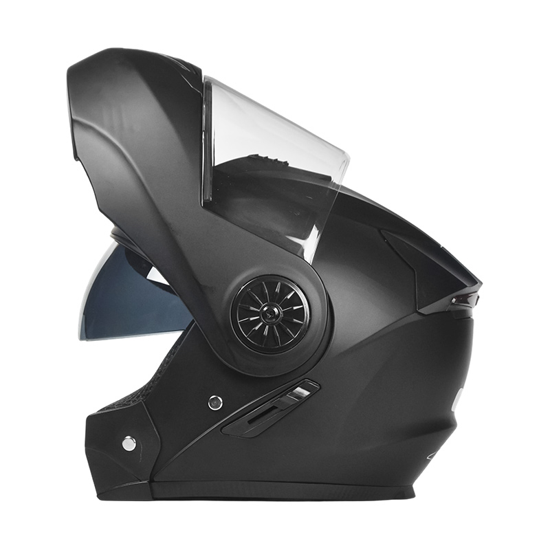 106 Double Visors Flip Up Motorcycle Galea Motocross galea