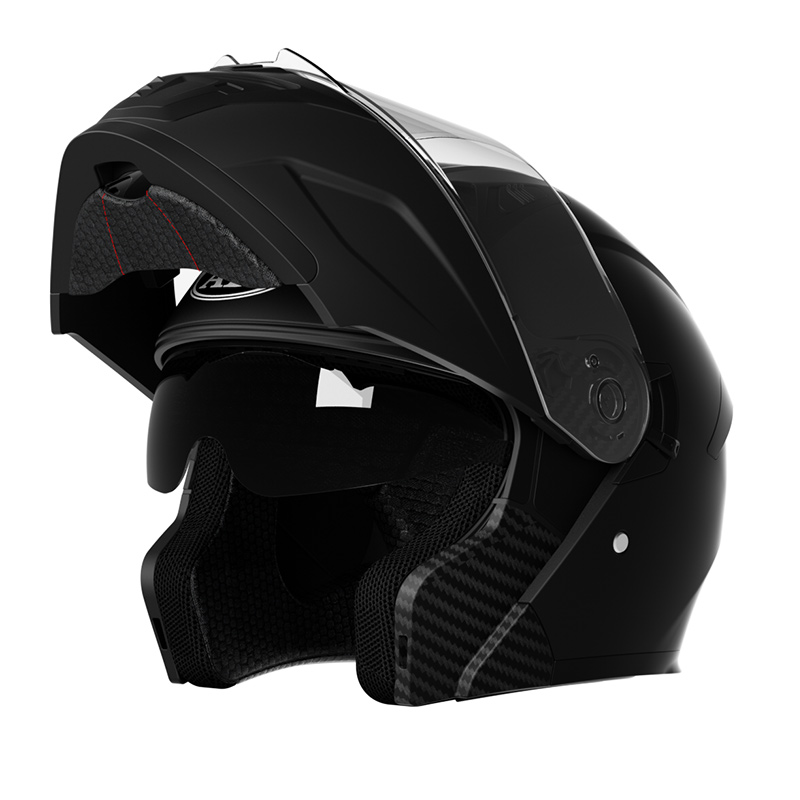 K9 Safety DOT Standard Flip Up Motorcycle Galea Double Visors Motocross galea