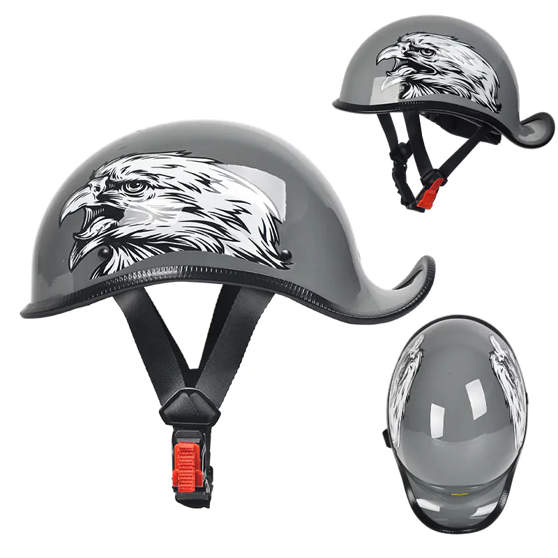 ZX306 Cruise Retro Half Face Motorcycle Galea ABS Motocross Helmet
