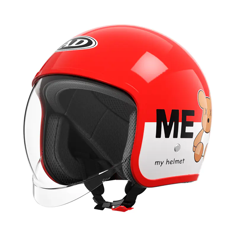 FG06 Kids Retro Open Face Motorcycle Galeam ABS Mountain Off Road galeam